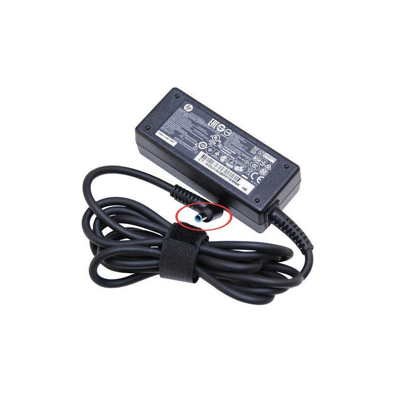 Laptop Power Charger Adapter 65W Blue Pin 3.33A for HP