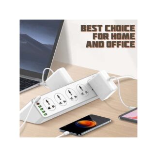 LDNIO SC10610 30W 6-Port USB Charger Power Strip Multiplug