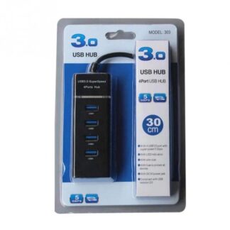 USB HUB 3.0 4 PORT 30 cm cable Multi HUB Power Charger Splitter Adapter For PC Laptop