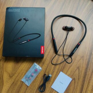 Lenovo HE05 Wireless In-Ear Neckband Earphones - Black