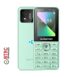 Proton Jet 4G Pale Green Feature Phone (Dual Sim)