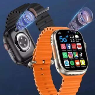 Ultra S9 / S11 Plus / M13 Hello Watch 5G Android Smartwatch (16GB Ram+256GB Rom) With Camera Sim Slot Smartwatch, Facebook, YouTube, Tiktok, Free Fire, FUBG (Play Store) Wi-Fi, Dat