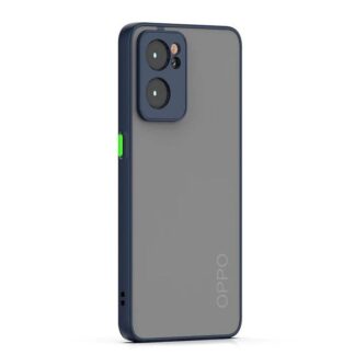 Realme 9i Matte Translucent Hard Camera Protection with Button Bumper Shockproof Frosted Back Matte Back Cases/Cover
