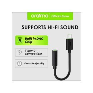 Oraimo Type-C Male to 3.5mm Female Black Converter