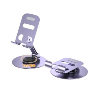 Explosions desktop mobile phone bracket all metal 360 ° rotating folding flat ipd multifunctional universal lazy bracket