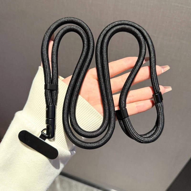 Adjustable Mobile Phone Strap Lanyard Crossbody Phone Lanyards Neck Rope with Patch for iPhone Cell Phone Hanging Cord Strap