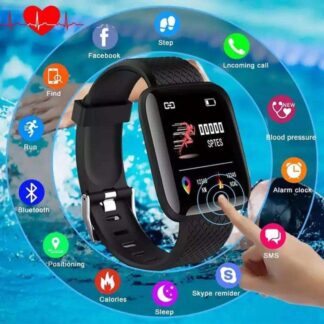 Gadgets shop 116 Plus Waterproof Smart Sports watch Bracelets & Fitness Tracker
