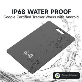 Wallet Tracker Card, Rechargeable Thin Finder, Works with  Find Hub(Android Only),Item Locator for Luggage Tags Passports