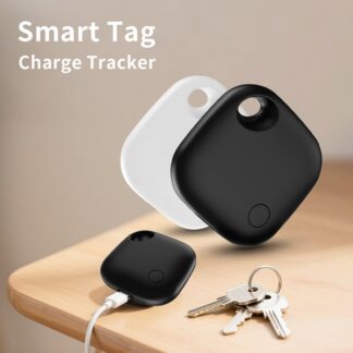 Type C Charging Port Long-Distance Tracker for Android Find Hub Voice Locate Keys Bag Toys Smart Tag for Pixel GMS