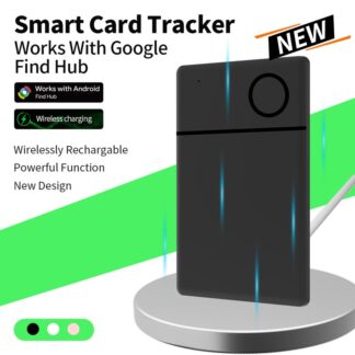 Android Tracker Smart Card Rechargeable Locator Work with 's Find Hub App Navigation Device Sound Fast Tracking for