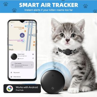 Android Tracker Tags Certified Smart Tracker, Works with Find Hub for Keys, Luggage, Kids, Backpacks, Pets, IP67
