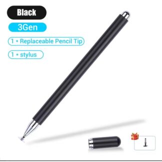 3Gen Universal Stylus Pen with Replaceable Pencil Tip , Precision Touch Pen for Tablets & Smartphones