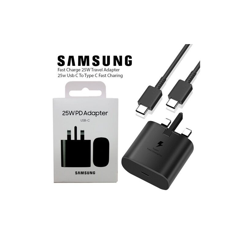 SAMSUNG 25W USB-C 3pin Super Fast Charging Wall Charger