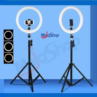 10'' Ring Light with 7Fit Light Stand Photo Studio Camera Makeup for Smartphone YouTube Facebook live Video